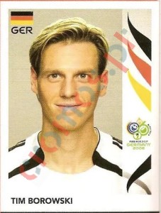 26 Tim Borowski – FIFA World Cup Germany 2006 Panini