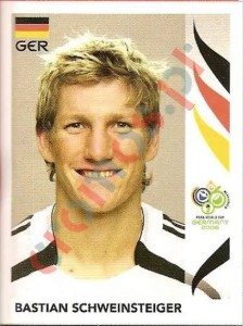 31 Bastian Schweinsteiger – FIFA World Cup Germany 2006 Panini