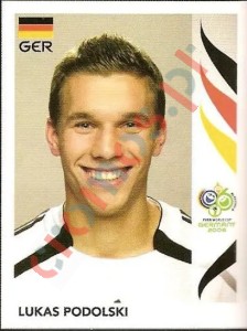 35 Lukas Podolski – FIFA World Cup Germany 2006 Panini