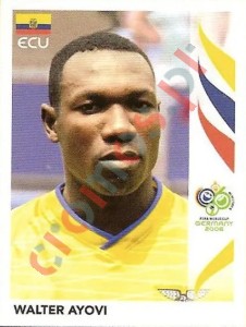 82 Walter Ayovi – FIFA World Cup Germany 2006 Panini