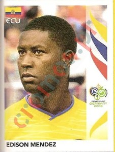 84 Edison Mendez – FIFA World Cup Germany 2006 Panini