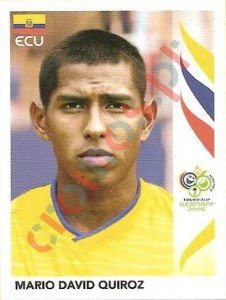 85 Mario David Quiroz – FIFA World Cup Germany 2006 Panini