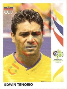 87 Edwin Tenorio – FIFA World Cup Germany 2006 Panini