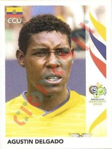 89 Agustin Delgado – FIFA World Cup Germany 2006 Panini