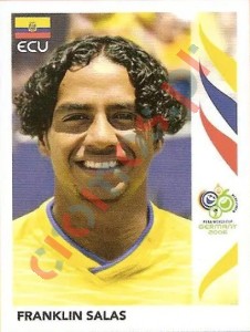 90 Franklin Salas – FIFA World Cup Germany 2006 Panini