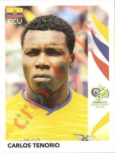 91 Carlos Tenorio – FIFA World Cup Germany 2006 Panini