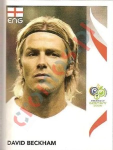 103 David Beckham – FIFA World Cup Germany 2006 Panini