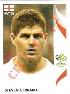 105 Steven Gerrard – FIFA World Cup Germany 2006 Panini