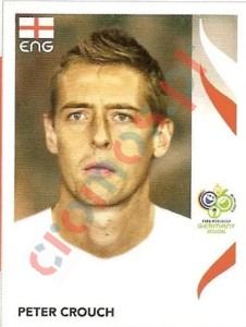 108 Peter Crouch – FIFA World Cup Germany 2006 Panini