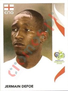 109 Jermain Defoe – FIFA World Cup Germany 2006 Panini