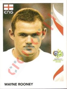 111 Wayne Rooney – FIFA World Cup Germany 2006 Panini