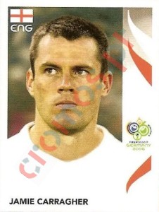 97 Jamie Carragher – FIFA World Cup Germany 2006 Panini