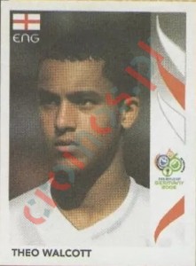 EX1 Theo Walcott – FIFA World Cup Germany 2006 Panini