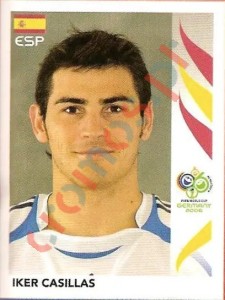532 Iker Casillas – FIFA World Cup Germany 2006 Panini