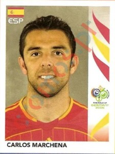 534 Carlos Marchena – FIFA World Cup Germany 2006 Panini