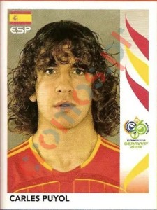 536 Carles Puyol – FIFA World Cup Germany 2006 Panini