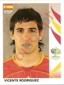 541 Vicente Rodriguez – FIFA World Cup Germany 2006 Panini