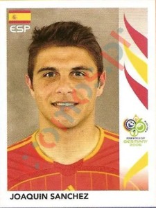 543 Joaquin Sanchez – FIFA World Cup Germany 2006 Panini