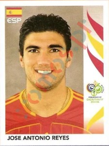 546 Jose Antonio Reyes – FIFA World Cup Germany 2006 Panini
