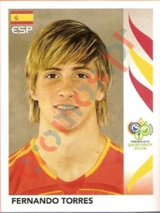 548 Fernando Torres – FIFA World Cup Germany 2006 Panini
