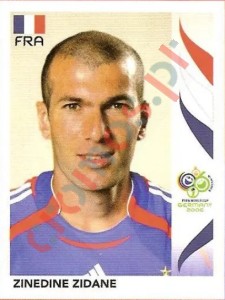 467 Zinedine Zidane – FIFA World Cup Germany 2006 Panini