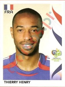 469 Thierry Henry – FIFA World Cup Germany 2006 Panini