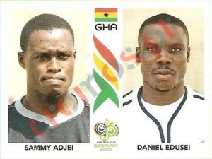 313 Sammy Adjei/Daniel Edusei – FIFA World Cup Germany 2006 Panini