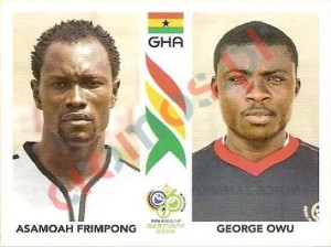 320 Asamoah Frimpong/George Owu – FIFA World Cup Germany 2006 Panini