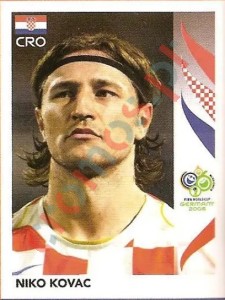 406 Niko Kovac – FIFA World Cup Germany 2006 Panini