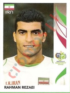 270 Rahman Rezaei – FIFA World Cup Germany 2006 Panini
