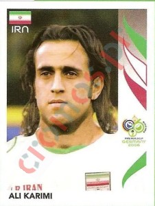 271 Ali Karimi – FIFA World Cup Germany 2006 Panini