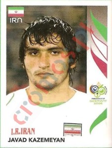 272 Javad Kazemeyan – FIFA World Cup Germany 2006 Panini