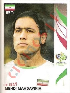 273 Mehdi Mahdavikia – FIFA World Cup Germany 2006 Panini