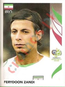 277 Ferydoon Zandi – FIFA World Cup Germany 2006 Panini