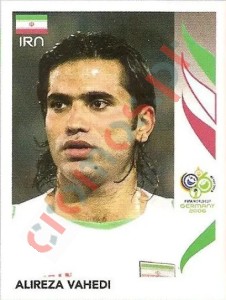 280 Alireza Vahedi – FIFA World Cup Germany 2006 Panini