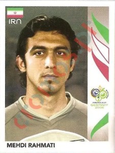 281 Mehdi Rahmati – FIFA World Cup Germany 2006 Panini