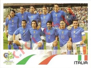 321 Team Photo – FIFA World Cup Germany 2006 Panini