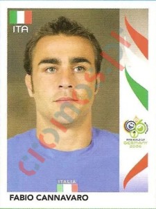 324 Fabio Cannavaro – FIFA World Cup Germany 2006 Panini