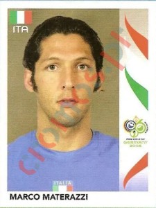 325 Marco Materazzi – FIFA World Cup Germany 2006 Panini