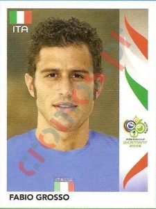 328 Fabio Grosso – FIFA World Cup Germany 2006 Panini