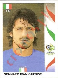 332 Gennaro Ivan Gattuso – FIFA World Cup Germany 2006 Panini