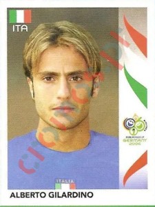 336 Alberto Gilardino – FIFA World Cup Germany 2006 Panini