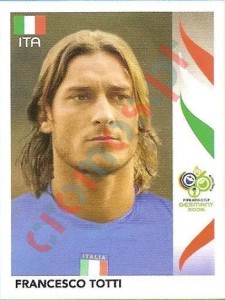 338 Francesco Totti – FIFA World Cup Germany 2006 Panini