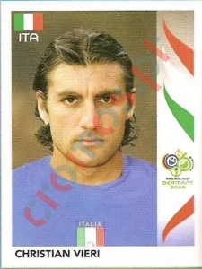 339 Christian Vieri – FIFA World Cup Germany 2006 Panini