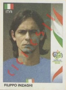 EX6 Filippo Inzaghi – FIFA World Cup Germany 2006 Panini