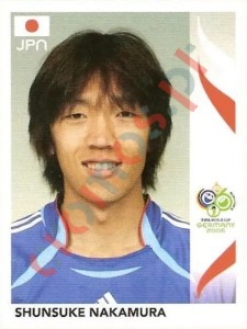 446 Shunsuke Nakamura – FIFA World Cup Germany 2006 Panini