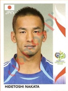 447 Hidetoshi Nakata – FIFA World Cup Germany 2006 Panini