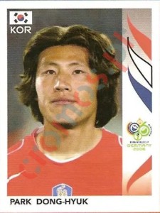 495 Park Dong-Hyuk – FIFA World Cup Germany 2006 Panini