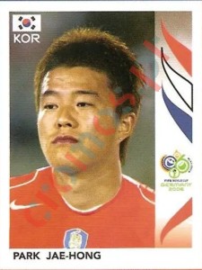 496 Park Jae-Hong – FIFA World Cup Germany 2006 Panini