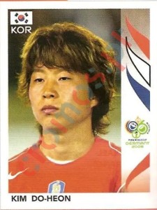 501 Kim Do-Heon – FIFA World Cup Germany 2006 Panini